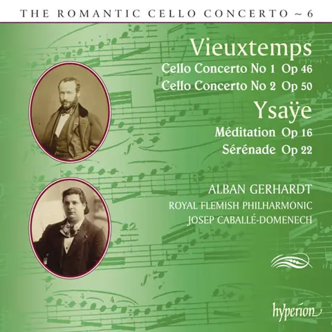VIEUXTEMPS: CELLO CONCERTO NO.1 & NO. 2 / YSAYE: MEDIATION OP. 16