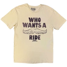 Unisex T-Shirt: Who Wants A Ride? (Sand)