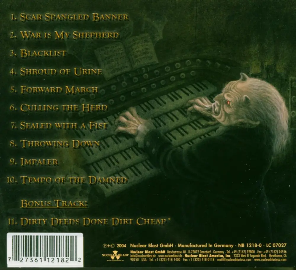 TEMPO OF THE DAMNED