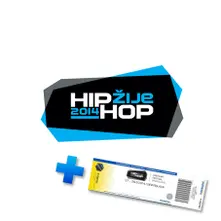 Hip Hop Žije Festival – Lístok + CD (Balík)