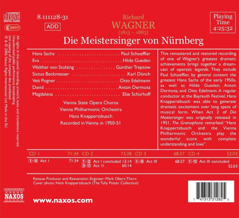 DIE MEISTERSINGER