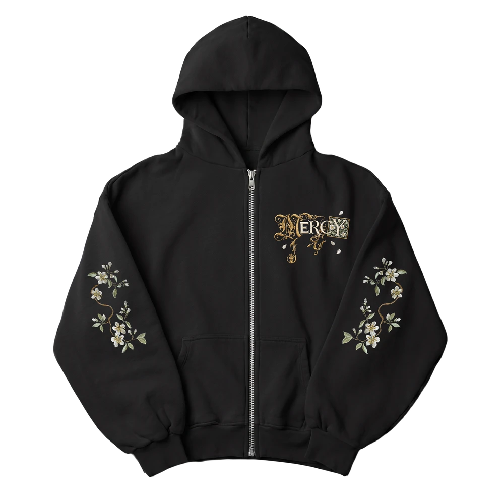 Flower Boy Zip Hoodie