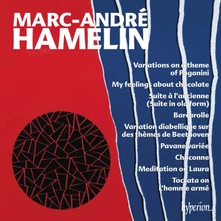 Marc-André Hamelin, CD VARIATIONS ON A THEME OF PAGANINI - MY FEELING ABOUT CHOCOLATE
