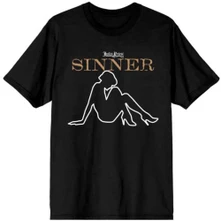 Judas Priest, Tričko Sin After Sin Sinner Slogan Lady, Unisex, Čierna