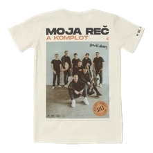 Moja Reč, Tričko 20 rokov od dema, unisex, Unisex, Krémová
