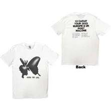 Post Malone, Tričko Inflatable Butterfly 2023 Tour, Unisex, Biela