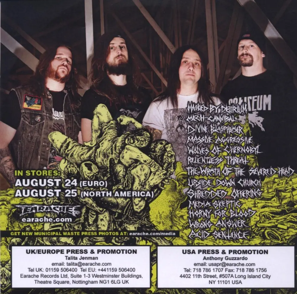 Municipal Waste – Massive Aggressive (CD)