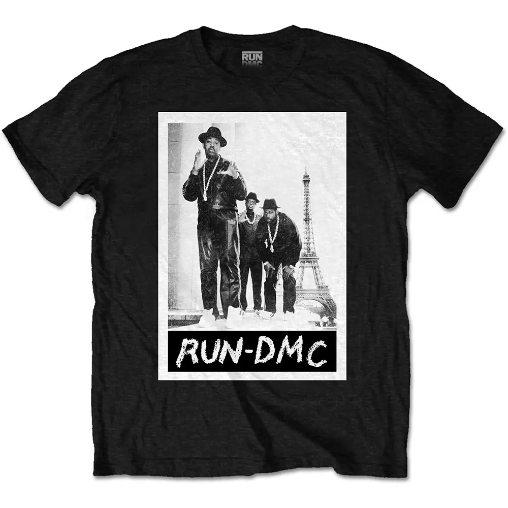 Run-DMC – Paris Photo (Čierna) (Tričko)