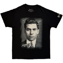 Tričko Unisex T-Shirt: Lucky (Black) (Sleeve Print)