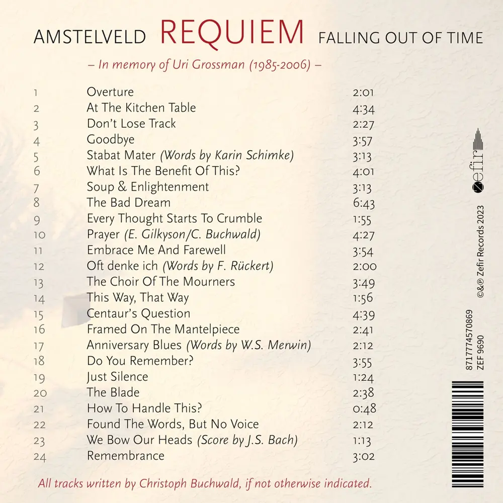 REQUIEM: FALLING OUT OF TIME