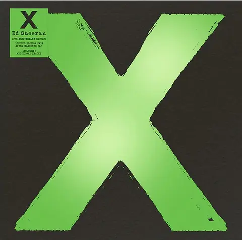 Ed Sheeran – Vinyl Multiply (X) (10th Anniversary Edition)