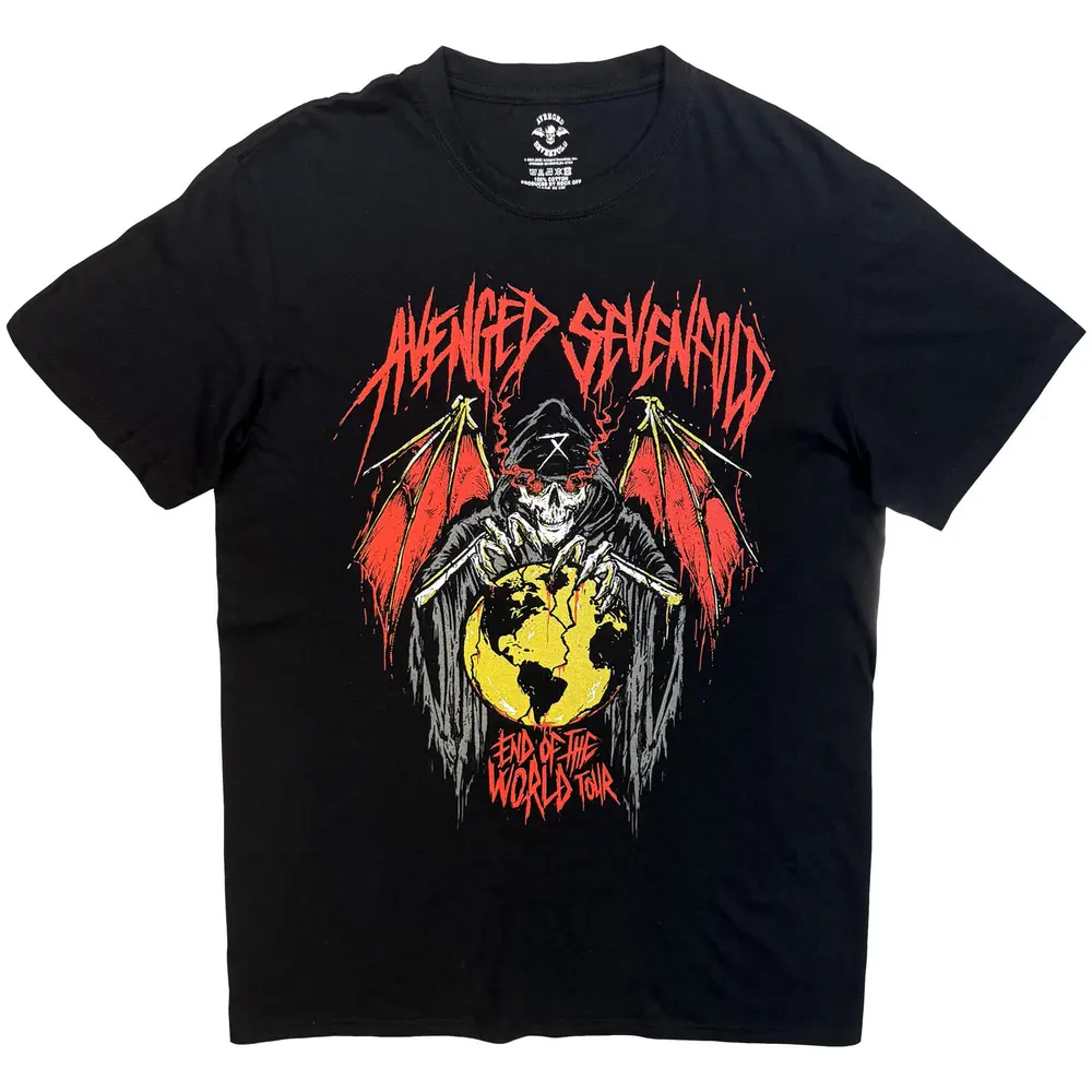 Unisex T-Shirt: End Of The World Tour (Black)