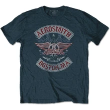 Aerosmith, Tričko Boston Pride, Unisex, Modrá