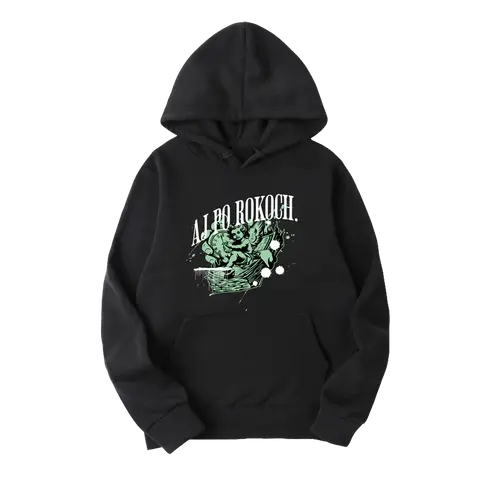 GREEN ANGEL HOODIE