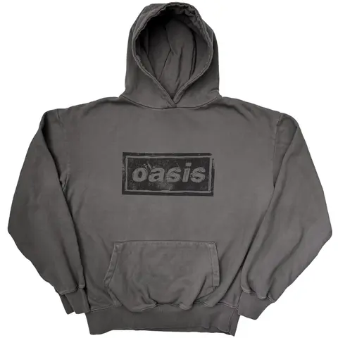 Unisex Pullover Hoodie: Lino Logo (Charcoal Grey) (Ex-Tour)