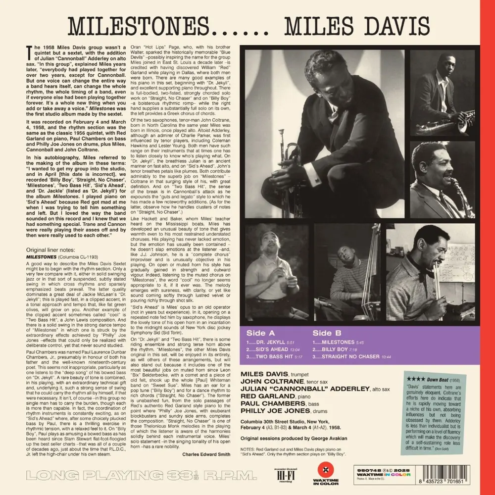 Milestones (Red Vinyl)