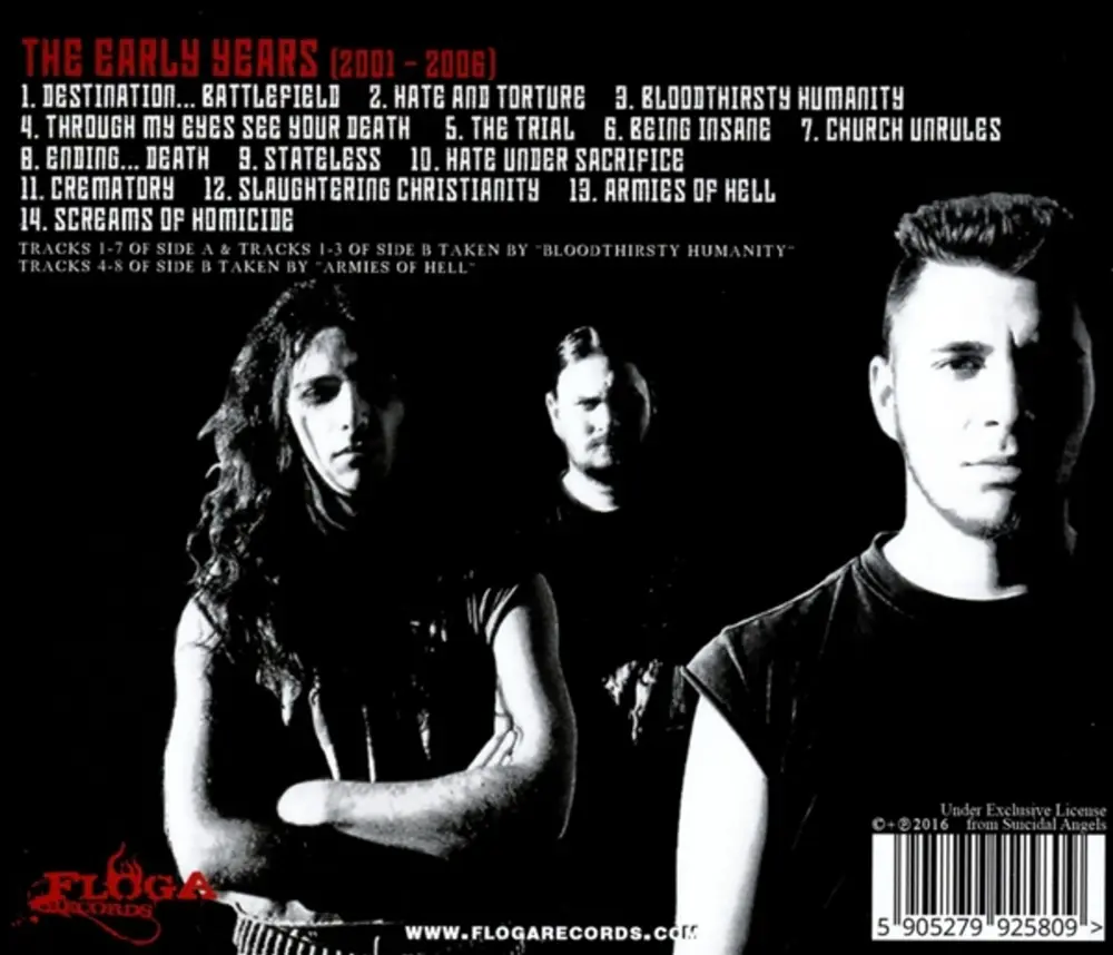 SUICIDAL ANGELS - EARLY YEARS (CD)