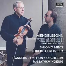 MENDELSSOHN: CONCERTO FOR VIOLIN AND PIANO MWV O 4 thumbnail