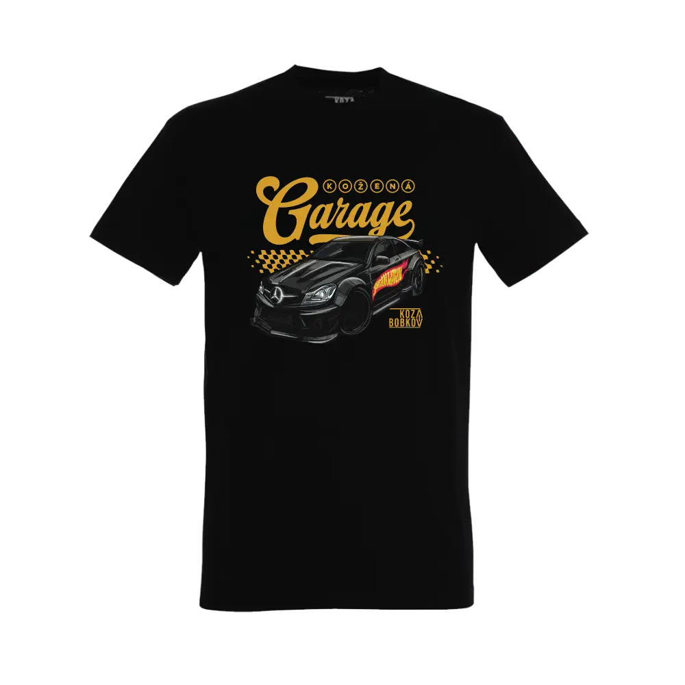 Koza Bobkov – Kožená garage Satanwagen (Tricou)