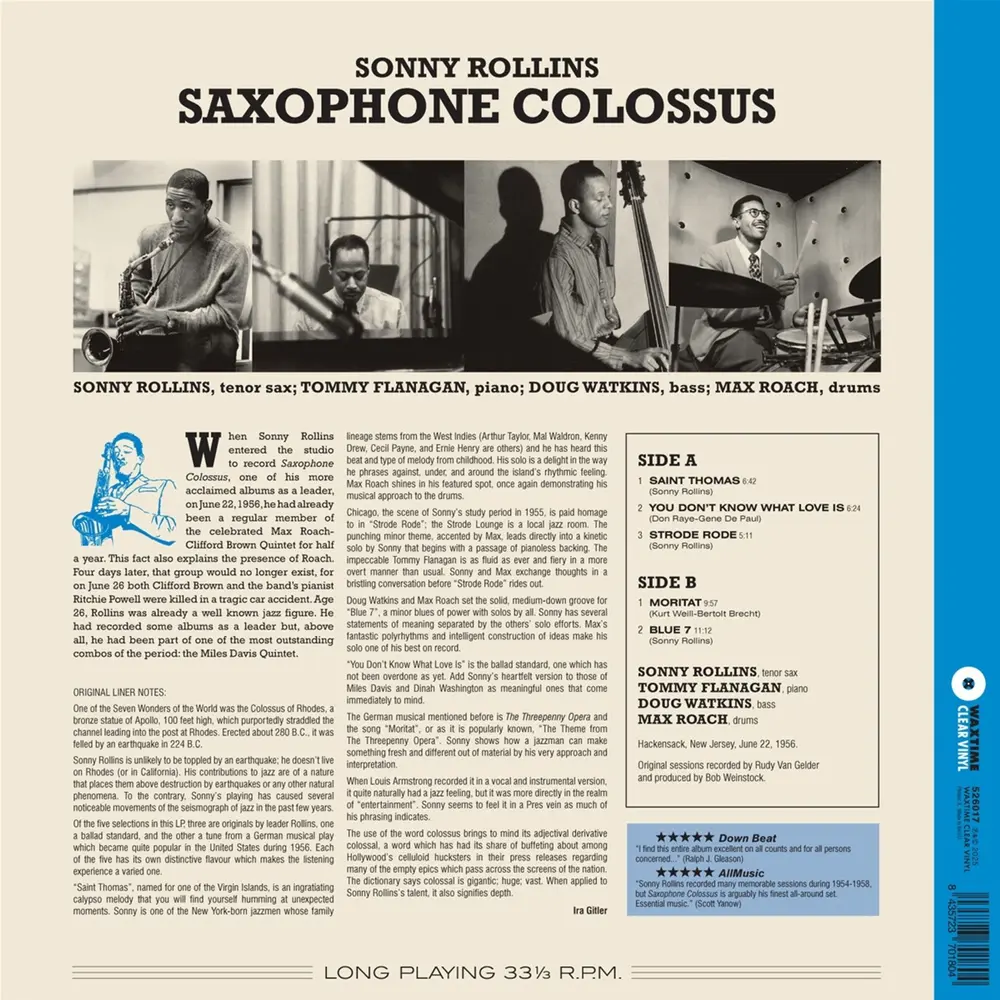 SAXOPHONE COLOSSUS