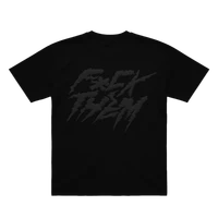T-shirt + Keychain PUFF Print Logo Black thumbnail