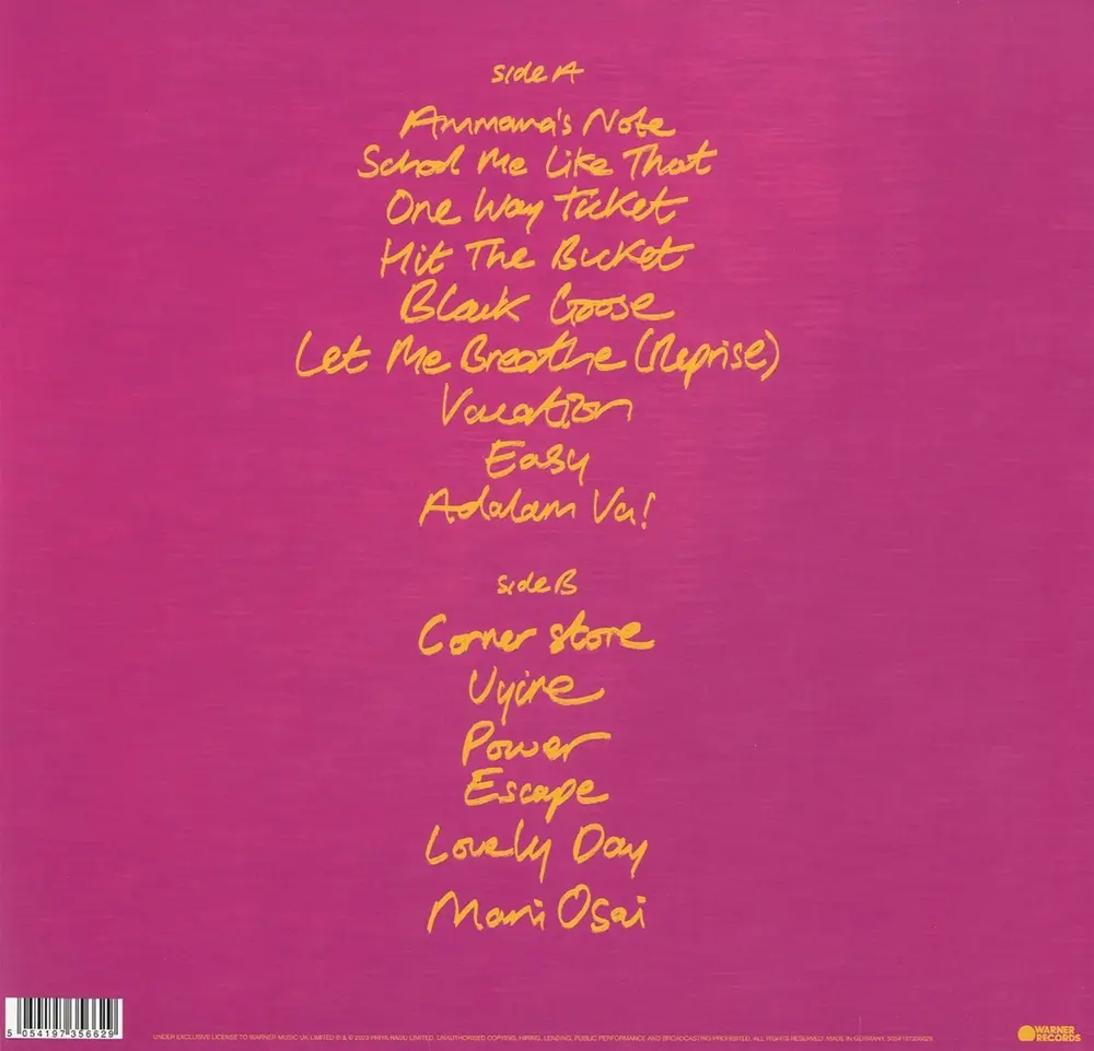 Priya Ragu – SANTHOSAM (Vinyl)