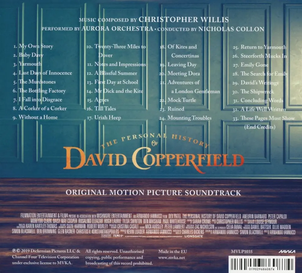 The Personal History Of David Copperfield (Original Motion Picture Soundtrack)