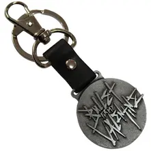 Bullet for My Valentine – Logo Emblem (Leather Keychain) (Kľúčenka)