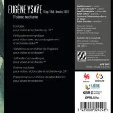 YSAYE: POEME NOCTURNE thumbnail