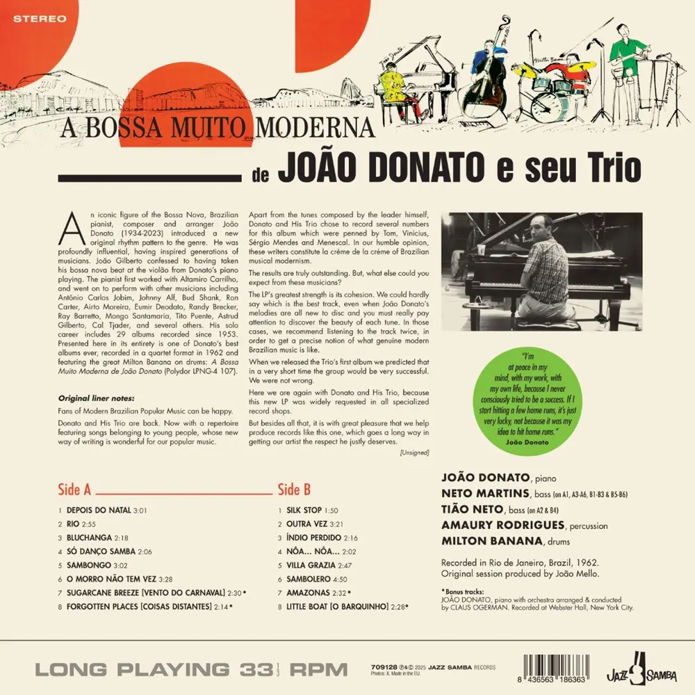 João Donato – A BOSSA MUITO MODERNA (Vinyl)