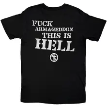 Unisex T-Shirt: This Is Hell (Black) (Back Print) thumbnail