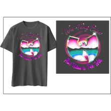 Wu-Tang Clan, Tričko Aint't Nuthing Ta F' Wit, Unisex, Čierna