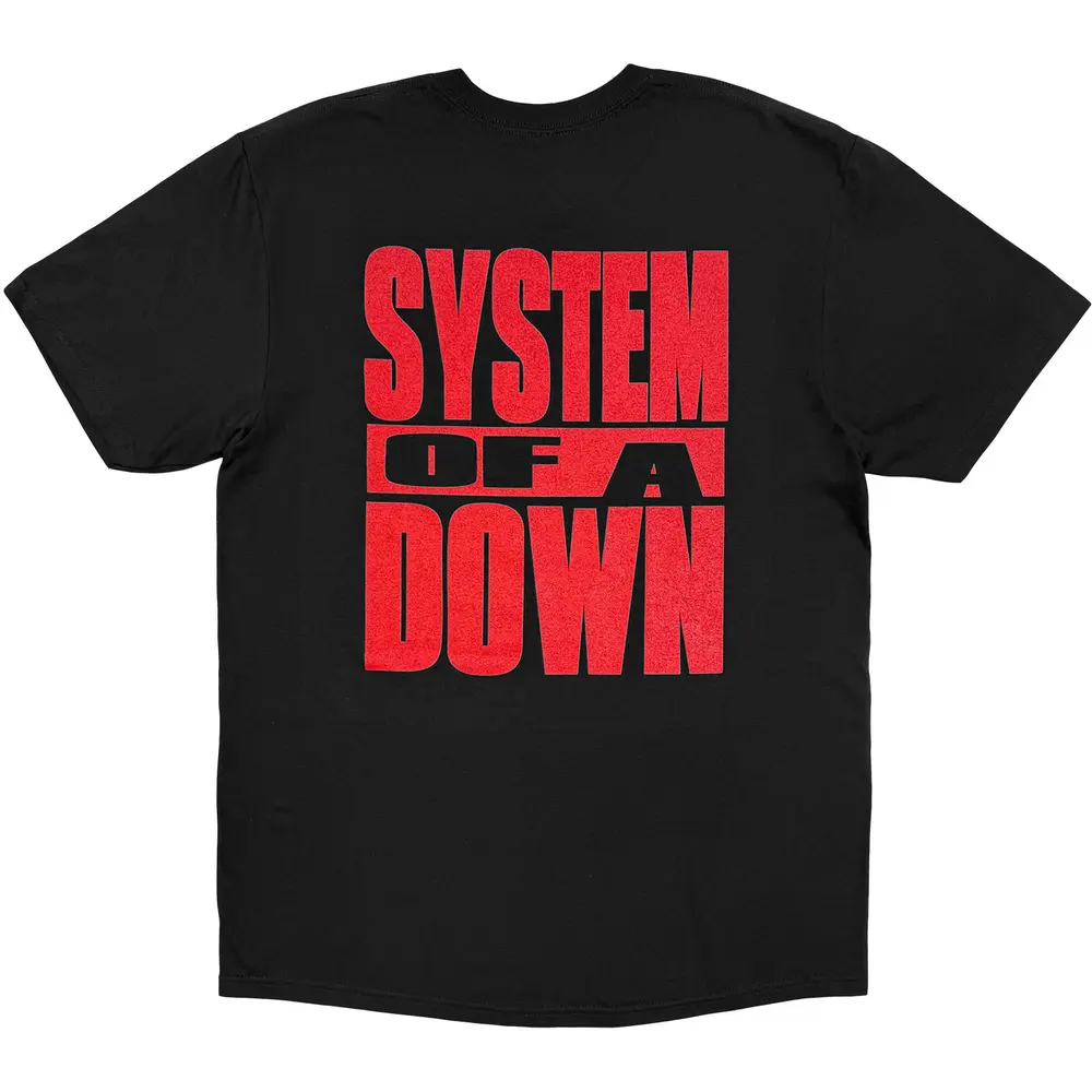 System of a Down – Dusseldorf Event Tour '26 (Čierna, Limited) (Tričko)