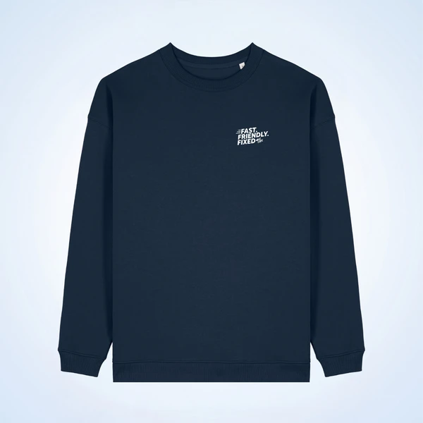 AT&T Fast Friendly Fixed Women’s Oversized Crewneck