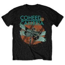 Coheed And Cambria, Tričko Dragonfly, Unisex, Čierna