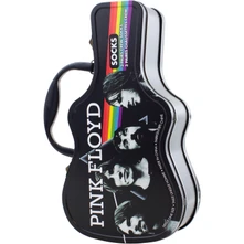 Ponožky Unisex Sock Guitar Tin: Logos (Black)  (UK Size 6.5 - 11)
