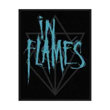 In Flames – Scratched Logo (Nášivka)