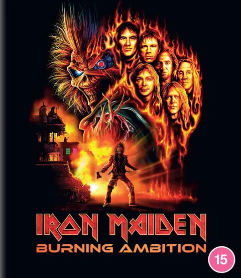 Blu-ray  - IRON MAIDEN: BURNING AMBITION