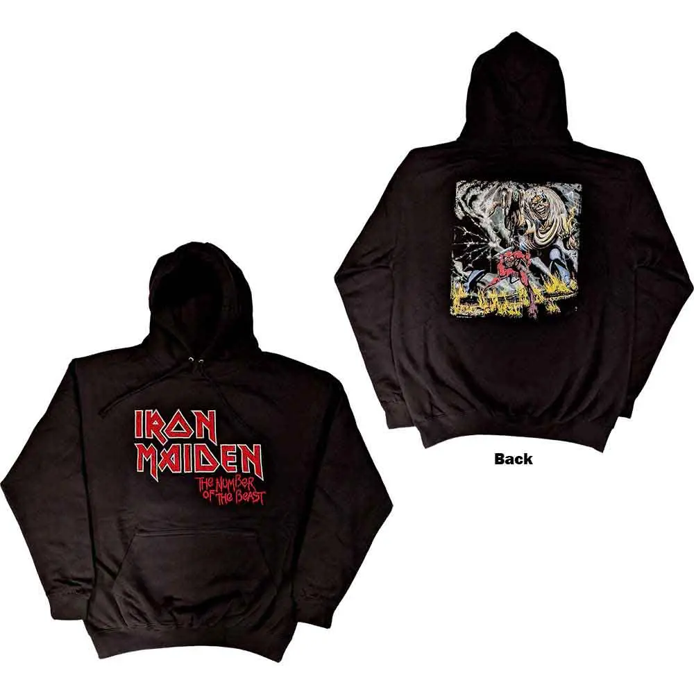 Number of the Beast Vintage Logo Faded Edge Album