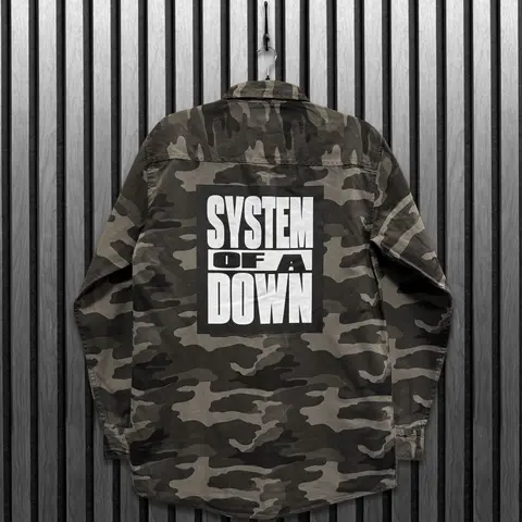 System of a Down – Košeľa Logo Tour '26 (Zelená, Shirt, Limited), Unisex, Zelená