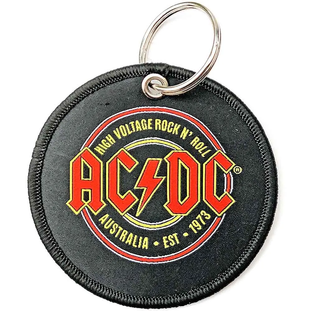 AC/DC – Est. 1973 (Patch Keychain) (Kľúčenka)