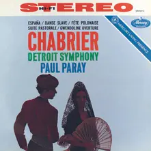 Vinyl THE MUSIC OF CHABRIER