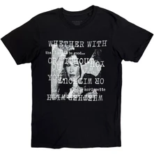 Alanis Morissette, Tričko Whether With, Unisex, Čierna