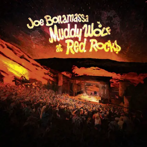 MUDDY WOLF AT RED ROCKS