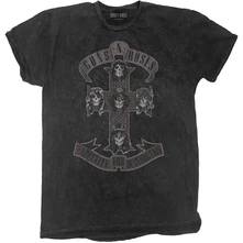 Guns N’ Roses, Tričko Monochrome Cross, Dieťa, Čierna