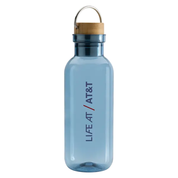 Drinkware – Bottle Life at AT&T Bamboo lid, Blue