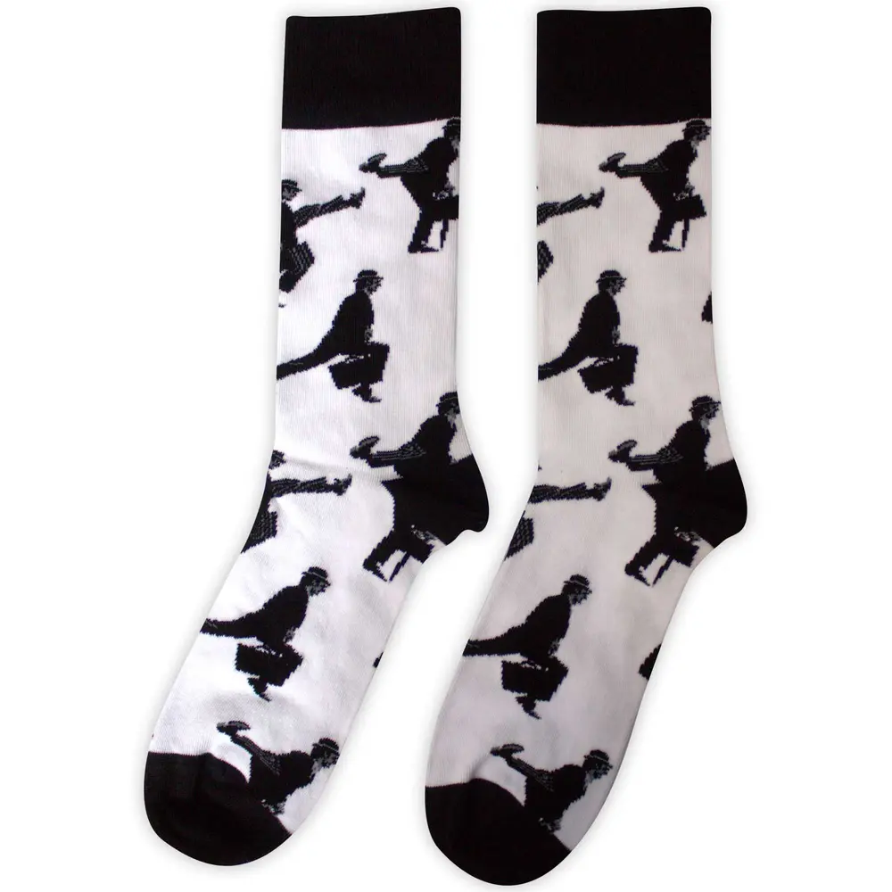 Monty Python – Silly Walks (Weiß) (Socken)