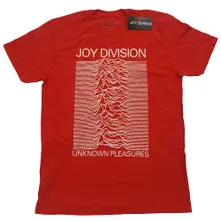 Unknown Pleasures White On Red