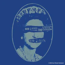 Doplnok Single Cork Coaster: God Save the Queen