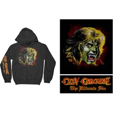 Ozzy Osbourne, Mikina Ozzy Demon, Unisex, Čierna